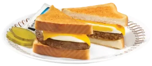 SAUSAGE EGG & CHEESE SANDWICH