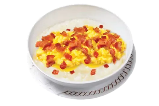 BACON EGG & CHEESE GRITS BOWL